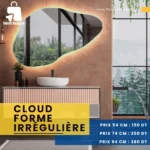 Miroir moderne cloud Tunisie